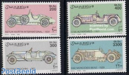 Somalia 1999 Automobiles 4v (Isotta,Alfa Romeo,Mercedes Benz), Mint NH, Transport - Automobiles - Autos