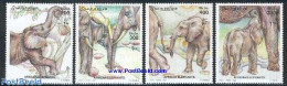 Somalia 2000 Elephants 4v, Mint NH, Nature - Elephants - Somalia (1960-...)