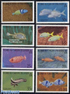 Turks And Caicos Islands 1993 Fish 8v, Mint NH, Nature - Fish - Pesci