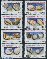 United Arab Emirates 1993 Shells 8v, Mint NH, Nature - Shells & Crustaceans - Marine Life