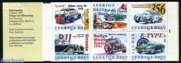 Sweden 1997 Automobiles 6v In Booklet, Mint NH, Transport - Stamp Booklets - Automobiles - Ungebraucht