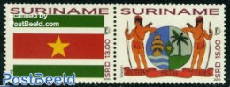 Suriname, Republic 2010 UPAEP 2v [:], Mint NH, History - Coat Of Arms - Flags - U.P.A.E. - Suriname