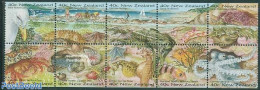 New Zealand 1996 Coast Life 10v [++++], Mint NH, Nature - Birds - Fish - Shells & Crustaceans - Crabs And Lobsters - Unused Stamps