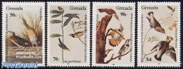 Grenada 1985 J.J. Audubon 4v, Mint NH, Nature - Birds - Andere & Zonder Classificatie
