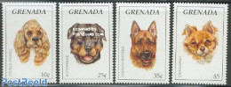 Grenada 1995 Dogs 4v, Mint NH, Nature - Dogs - Altri & Non Classificati