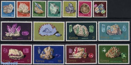 Kenia 1977 Minerals 15v, Mint NH, History - Geology - Andere & Zonder Classificatie