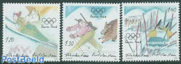 Liechtenstein 2005 Olympic Winter Games Torino 3v, Mint NH, Sport - Olympic Winter Games - Skiing - Ungebraucht