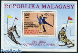 Madagascar 1976 Olympic Winter Winners S/s, Mint NH, Sport - Olympic Winter Games - Skating - Sonstige & Ohne Zuordnung