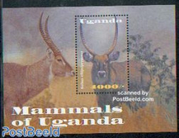 Uganda 2002 Kobus Ellipsiprymnus S/s, Mint NH - Other & Unclassified