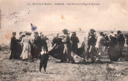 56 Morbihan - CPA - DAMGAN -Une Noce Sur La Plage De Kervoyal - 1905 - Damgan