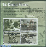 Palau 2005 The Route To Victory 4v M/s, Dambuster Rai, Mint NH, History - Nature - Transport - World War II - Water, D.. - 2. Weltkrieg