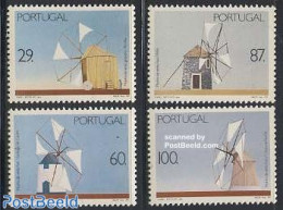 Portugal 1989 Windmills 4v, Mint NH, Various - Mills (Wind & Water) - Neufs