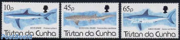 Tristan Da Cunha 1994 Sharks 3v, Mint NH, Nature - Fish - Sharks - Poissons