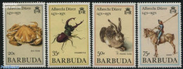 Barbuda 1972 Durer 4v (non Official Issue), Mint NH, Nature - Animals (others & Mixed) - Insects - Rabbits / Hares - S.. - Maritiem Leven