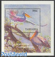 Tanzania 1989 Pelican S/s, Mint NH, Nature - Birds - Tansania (1964-...)