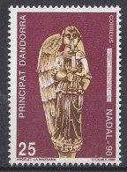 SPANISH ANDORRA 218,unused - Christmas