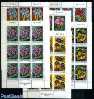 Yugoslavia 1975 Forest Flowers 6 M/ss, Mint NH, Nature - Flowers & Plants - Ungebraucht