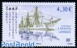 French Antarctic Territory 2011 Laperouse 1v, Mint NH, Transport - Ships And Boats - Unused Stamps