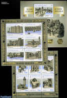 Azerbaijan 2010 Old Cities 13v (3 S/s), Mint NH, Art - Castles & Fortifications - Châteaux