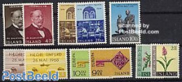 Iceland 1968 Yearset 1968 (11v), Mint NH, Various - Yearsets (by Country) - Neufs