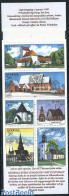 Sweden 1997 Churches 6v In Booklet, Mint NH, Religion - Churches, Temples, Mosques, Synagogues - Stamp Booklets - Art .. - Neufs