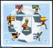 Grenada 1981 World Cup Football S/s, Mint NH, Sport - Football - Autres & Non Classés