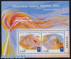 Greece 2004 Olympic Flame S/s, Mint NH, Sport - Olympic Games - Ongebruikt