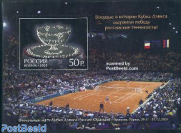 Russia 2003 Davis Cup S/s, Mint NH, Sport - Sport (other And Mixed) - Tennis - Tennis