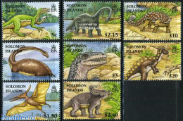 Solomon Islands 2006 Prehistoric Animals 8v, Mint NH, Nature - Prehistoric Animals - Préhistoriques