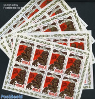 Russia, Soviet Union 1985 Victory In World War II 5 M/s, Mint NH, History - Militarism - World War II - Unused Stamps