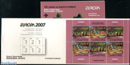 Bosnia Herzegovina - Serbian Adm. 2007 Europa Booklet, Mint NH, History - Sport - Europa (cept) - Scouting - Stamp Boo.. - Non Classificati