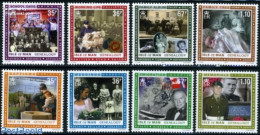 Isle Of Man 2011 Genealogy 8v, Mint NH, History - Science - Sport - Transport - Militarism - Education - Cycling - Shi.. - Militares