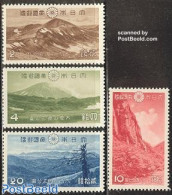 Japan 1940 Landscapes 4v, Mint NH - Unused Stamps