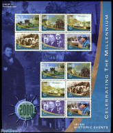 Ireland 2000 Millennium M/s, Mint NH, History - United Nations - Art - Castles & Fortifications - Nuovi