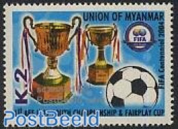 Myanmar/Burma 2004 FIFA Centenary 1v, Mint NH, Sport - Football - Autres & Non Classés