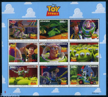 Uganda 1997 Toy Story 9v M/s (9x200Sh), Mint NH, Art - Disney - Disney