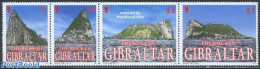 Gibraltar 2002 Rock Of Gibraltar 4v [:::], Mint NH, Various - Lighthouses & Safety At Sea - Other Material Than Paper - Leuchttürme