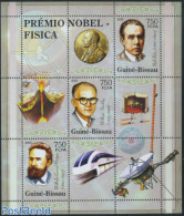 Guinea Bissau 2005 Nobel Prize Winners 3v M/s, Mint NH, History - Nobel Prize Winners - Premio Nobel
