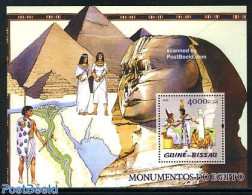 Guinea Bissau 2005 Egypt Monuments S/s, Mint NH, History - Archaeology - Arqueología