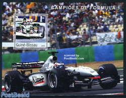 Guinea Bissau 2003 F1 Champions S/s, Mint NH, Sport - Transport - Autosports - Sport (other And Mixed) - Automobiles - Autos