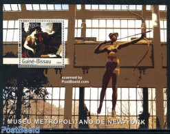 Guinea Bissau 2003 Metropolitan Museum New York S/s, Mint NH, Performance Art - Music - Art - Museums - Paintings - Musique