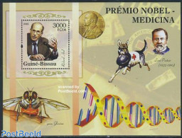 Guinea Bissau 2005 Richard Axel S/s, Mint NH, History - Nobel Prize Winners - Nobel Prize Laureates