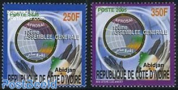 Ivory Coast 2005 Assemblee Generale 2v, Mint NH - Ungebraucht