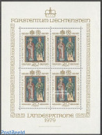 Liechtenstein 1979 Definitive M/s, Mint NH, Religion - Religion - Ongebruikt