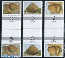 Aland 1995 Rock Formations 3v, Gutter Pairs, Mint NH, History - Geology - Ålandinseln