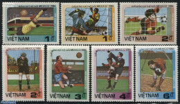 Vietnam 1985 World Cup Football 7v, Mint NH, Sport - Football - Other & Unclassified