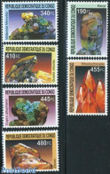 Congo Dem. Republic, (zaire) 2002 Minerals 6v, Mint NH, History - Geology - Autres & Non Classés