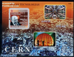 Guinea Bissau 2009 New Technologies, CERN S/s, Mint NH, Science - Physicians - Statistics - Fisica