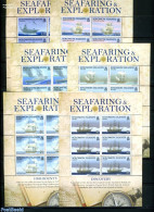 Solomon Islands 2009 Ships 6 M/s, Mint NH, Transport - Ships And Boats - Schiffe