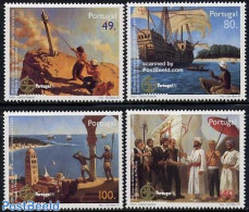 Portugal 1997 Seaway To India 4v, Mint NH, History - Transport - Explorers - Ships And Boats - Nuovi